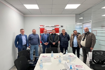 Visit Zarya Construction Company Engineers to DKC Europe Factory in Lograto - 2025